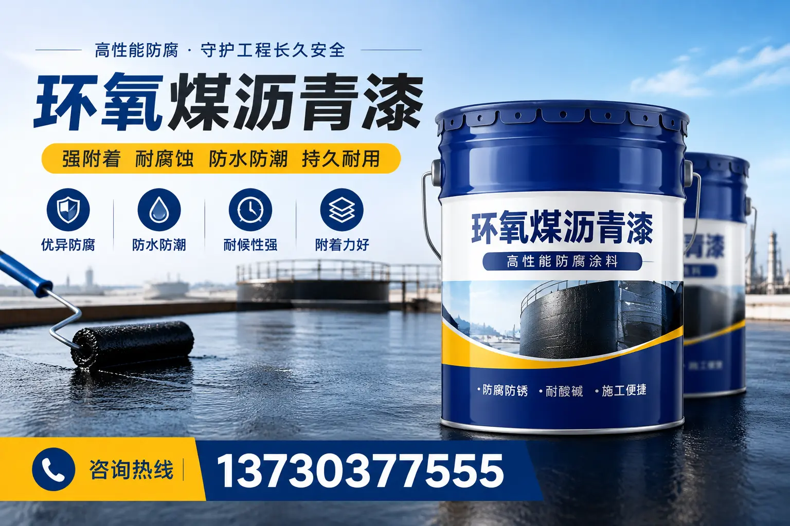 如何判断环氧煤沥青漆的质量?余杭消费者指南